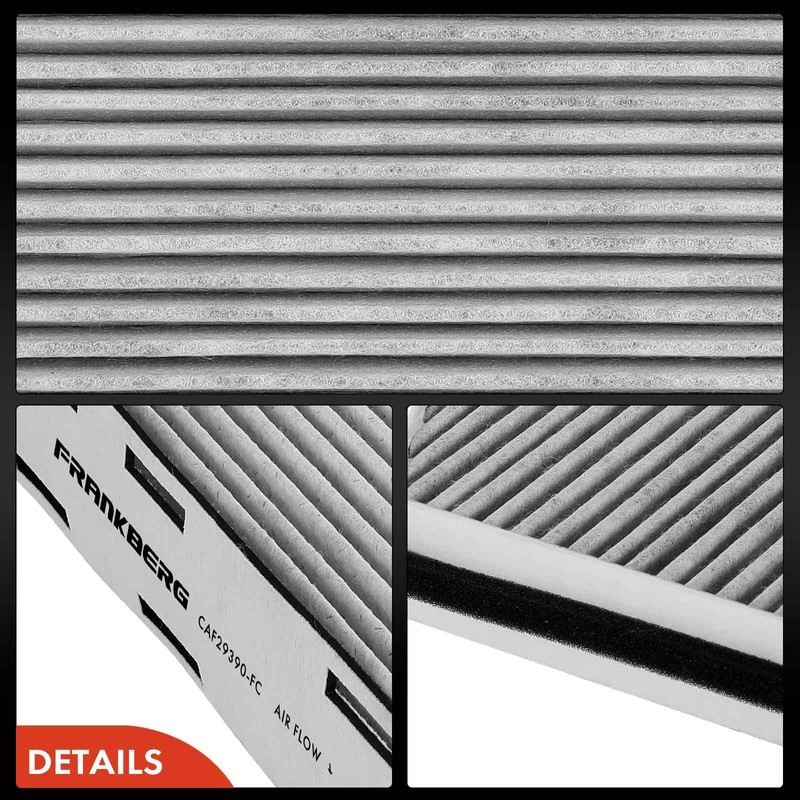 Frankberg Cabin Air Filter Pollen Filter with Activated Carbon Compatible
