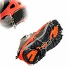 Snowy and icy all-weather 10-pin welding crampons 265-285mm Black