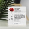 Love Decor Christian Bible Verse 1 Corinthians 13:4-8 Wood Signs,
