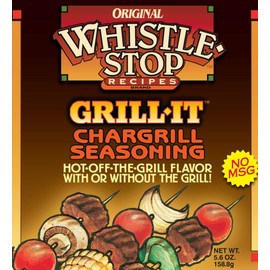 Original WhistleStop Cafe Recipes | Grill-It Chargrill Seasoning | 5.6-oz (1 Shaker)