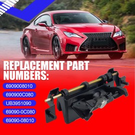 SMMS Rear Door Tailgate Latch Trunk Handle for Toyota Sienna 1998-2003 Sequoia 2001-2007, Tailgate Latch Assembly Replace OE 6909008010 690900C080 UB3951090