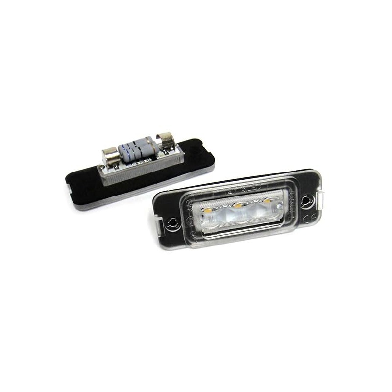 RZG 2x LED License Plate Light White Canbus for MB