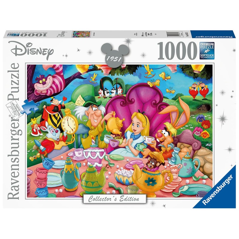 Ravensburger Alice in Wonderland Jigsaw Puzzle - 1000 Pieces |