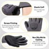 FURWEY Safety Work Gloves,16 Pairs Micro-Foam Nitrile Coated Glove for