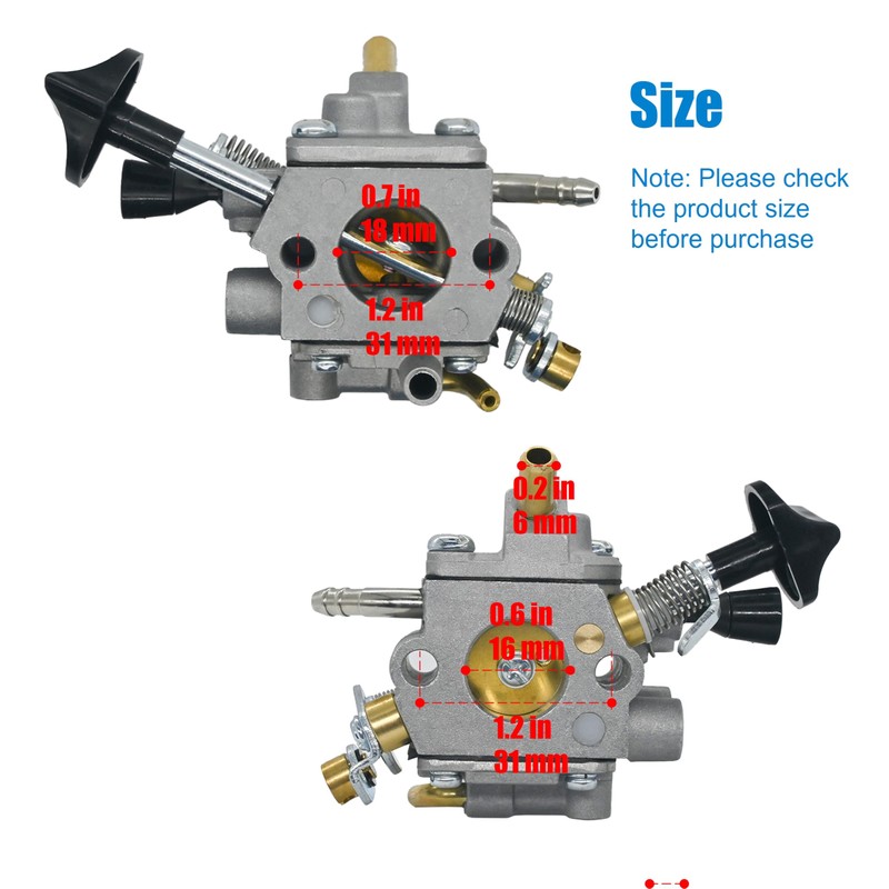 42831200601 BR800 Carburetor Replacement for Stihl BR800 BR800X BR800CE Blower