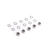 Elos Skateboard Skateboard Truck Hardware Axle Nuts 5 Axle Washers