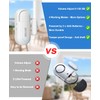 DAYTECH Door Alarm Sensor Volume Adjustable Door Open Sensor Chime