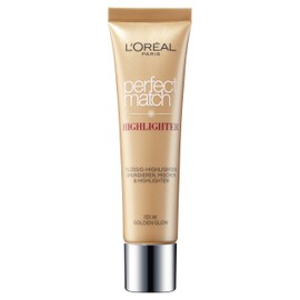 L'Oreal Paris Highlighter Make-Up Foundation Perfect Match Highlighter 101.W Golden Glow Strobing Contouring