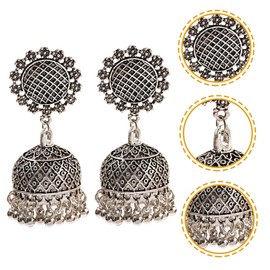 BESPORTBLE 1 Pair Bohemian Style Dangle Earrings for Women Retro Drop Earrings Lightweight Ethnic Design for Festivals and Special Occasions