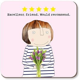 Rosie Made A Thing 5 Star Friend Coaster