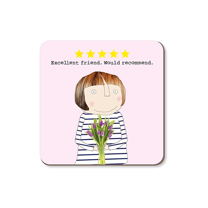 Rosie Made A Thing 5 Star Friend Coaster