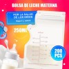 Bolsa De Almacenamiento De Leche Materna 250ml,200 Piezas.