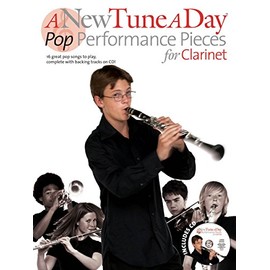 A NEW TUNE A DAY POP PERFORMANCE PIECES: CLARINET (BOOK/CD)