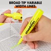 cloudriver Highlighters Bulk Pack of 78, Yellow Highlighter, Chisel Point,