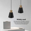 Pendant Lighting Black Metal Industrial Pendant Light Fixture Modern Nordic