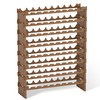Domax Wine Rack Freestanding Floor - 72 Wine Bottle Holder