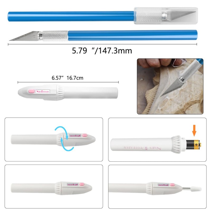 BXQINLENX Professional 15 PCS Model Tools Kit Modeler Basic Tools