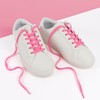 Kilter Flat Trainer Shoelaces - Bubblegum Pink - 45 cm
