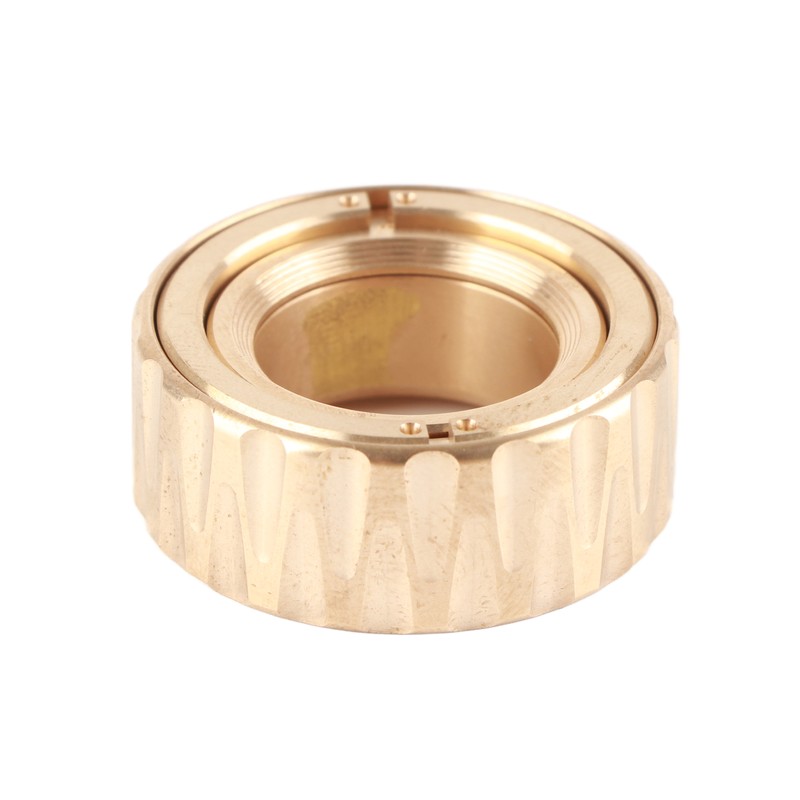 Gears Fidget Ring Anxiety Relief Rotatable Portable Metal Magnetic Adults