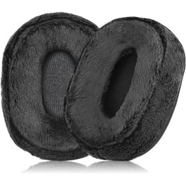 Velvet Upgrade Replacement Ear Pads Cushion Cover Cups for ATH-M50x M50 M40 WS1100i M30 T22 T44 T3, HD280 Pro SRH 440, Sony MDR-7506 7510 7520 7500 V6 V7 CD900ST 1ABT 1RBT 1RNC Headset