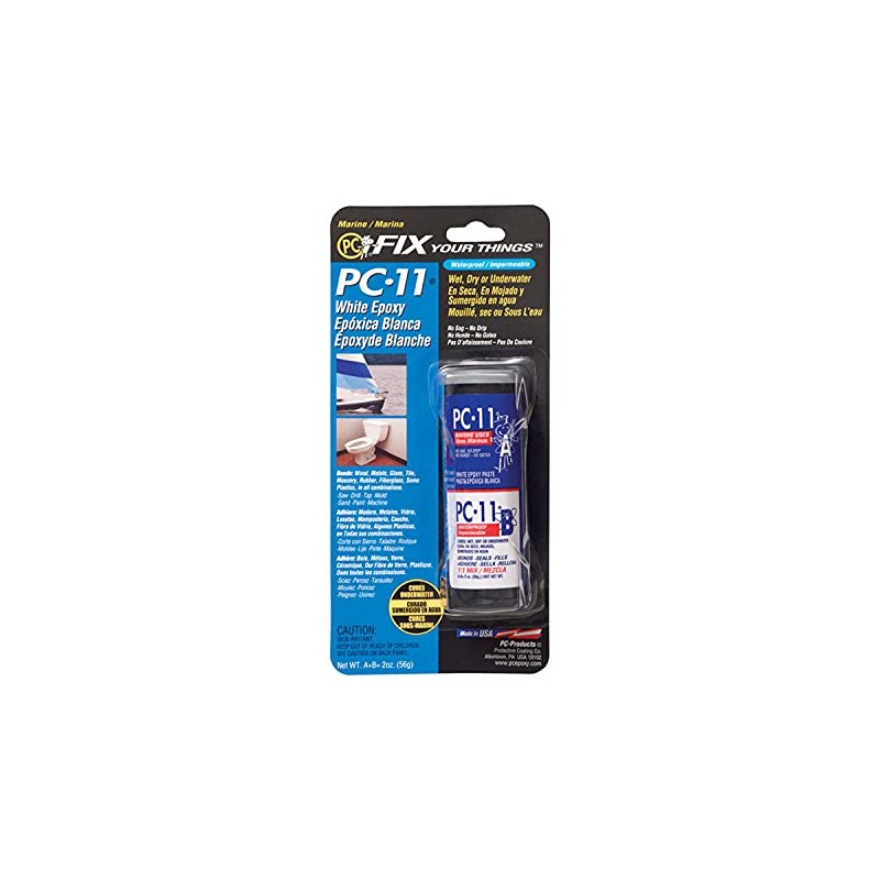 PC-Products PC-11 Epoxy Adhesive Paste, Two-Part Marine Grade, 2oz in