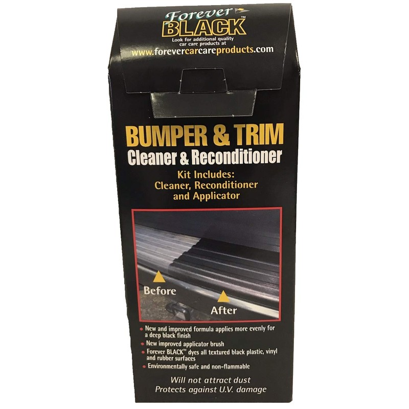 Forever Black Bumper & Trim Kit (NEW Improved Formula &