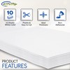 White EVA Foam Sheets, 9 x 12 Inch, 2mm Thick