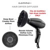 GAMMA+ Difusor compacto para secador de pelo, se adapta a