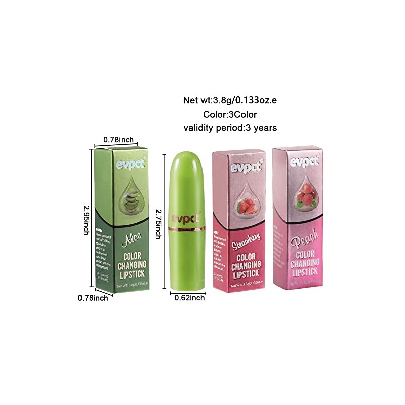 Bálsamo Labial con Brillo y Color Aloe Vera Lip Balm