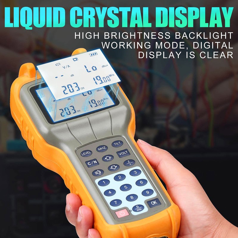 AUGOCOM® CATV Cable Tester, Coax Cable Tracer Coaxial Wire Continuity