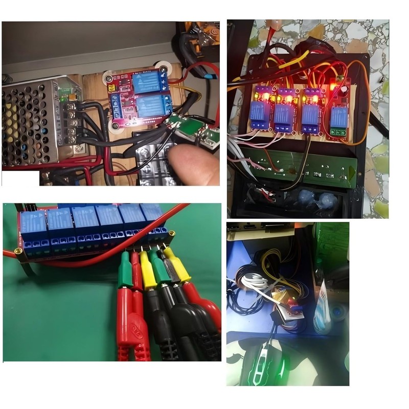 MTDELE 8 Pcs DC 12V Relay 1 Channel Module with