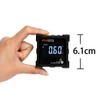 Beslands Digital Protractor Magnetic Bevel Box Inclinometer LCD Waterproof Angle