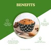 Regency Wraps Greaseproof Professional Grade Baking Cups, Pack of 40,