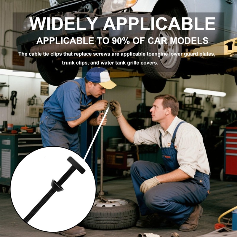 Universal Nylon Cable Tie Buckle – Multifunctional Zip Ties for