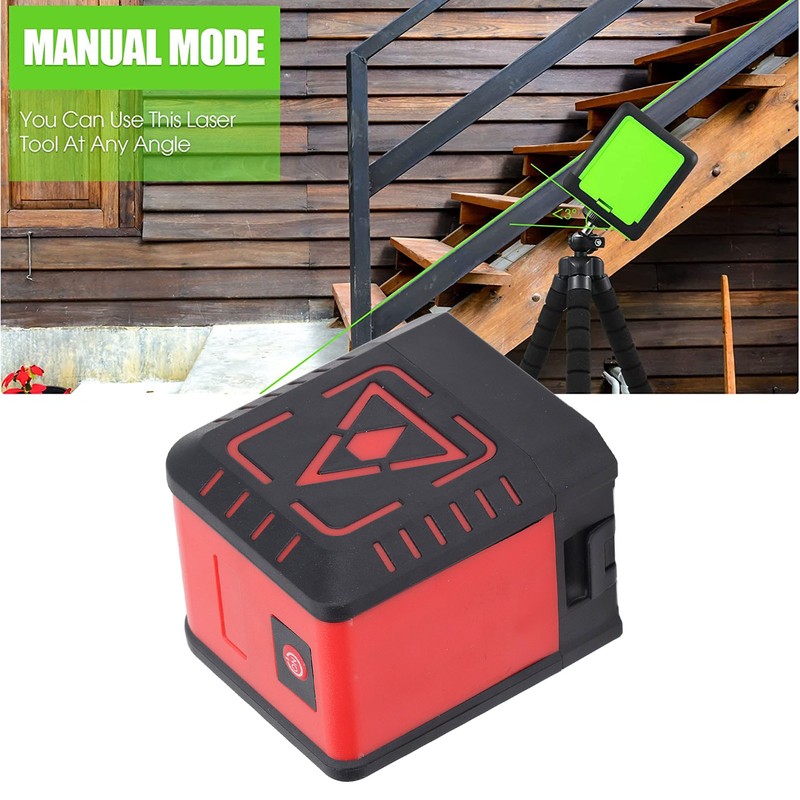 Laser Leveling High Visibility Green Self Leveling 3D Cross Line