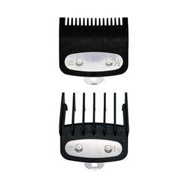 Filarmonica Aumentos Premium De 1/2 Y 1 1/2 Peines Guía para maquinas de corte de cabello, Negro