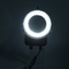 Microscope Ring Light 52 LED Beads Adjustable Easy Mounting Ring