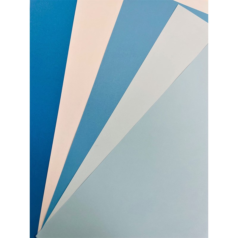 Dalton Manor A4 Coloured Paper 100 Sheets 80gsm - Blue