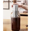 VA1KENE Cold Brew Coffee Maker 64oz, Iced Coffee Maker with
