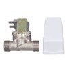 G1/2 Water Inlet Solenoid Valve Anti Backflow Removable Filter Screen