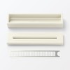 Muji 84465345 Incense Plate, Approx. 4.1 x 0.9 x 0.9