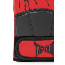 Tapout Cerritos 960008 Boxing Gloves Faux Leather 12 oz Red / Black