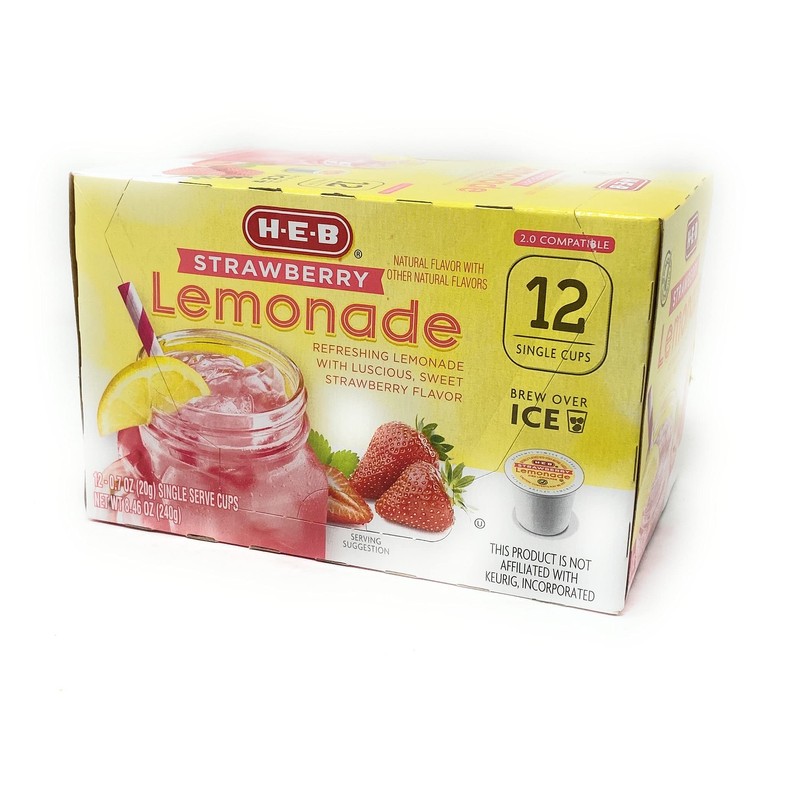 HEB Iced Tea and Lemonade Single Serve Pods - 12