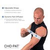 Cho-Pat Upper Arm Strap, Waterproof Swimmer's Arm Brace for Bicep