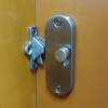 Sliding Door Lock 90 Degree Movable Door Right Angle Buckle