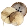 TERRE Shaman drum round 16" with goat skin, Frame Drum,