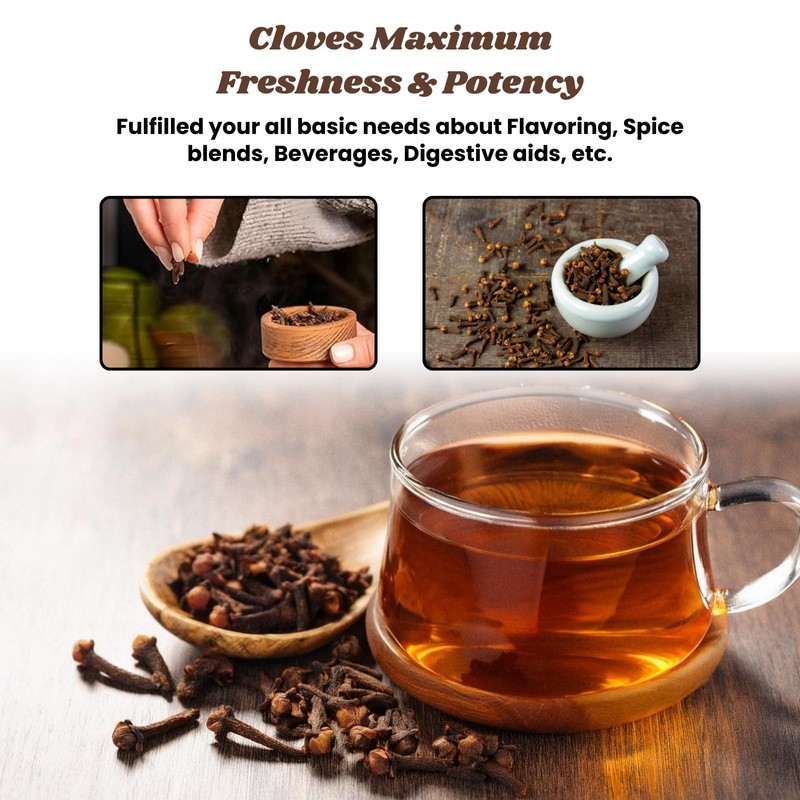 Cloves Whole | 100G| Premium Quality | Sun Dried |