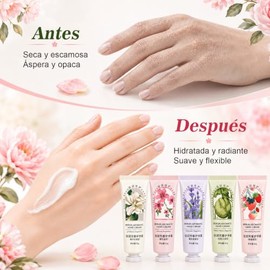 Hand Cream Trabajo,Crema de Manos Hidratante,Crema de manos perfumada, Crema para manos mayoreo,ingredientes de origen vegetal, adecuada para hidratar