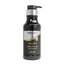 Mon Platin Professional Men Only Shampoo and Shower Gel, Jojoba and Black Caviar 400 ml by Mon Platin