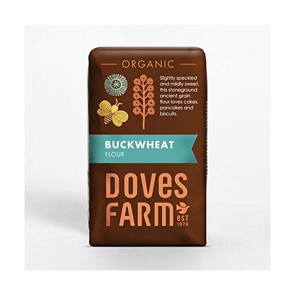 Doves Farm Buckwheat Flour Wholegrain - 1 X 1Kg